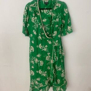 TopShop size 10 Green Resort Dress